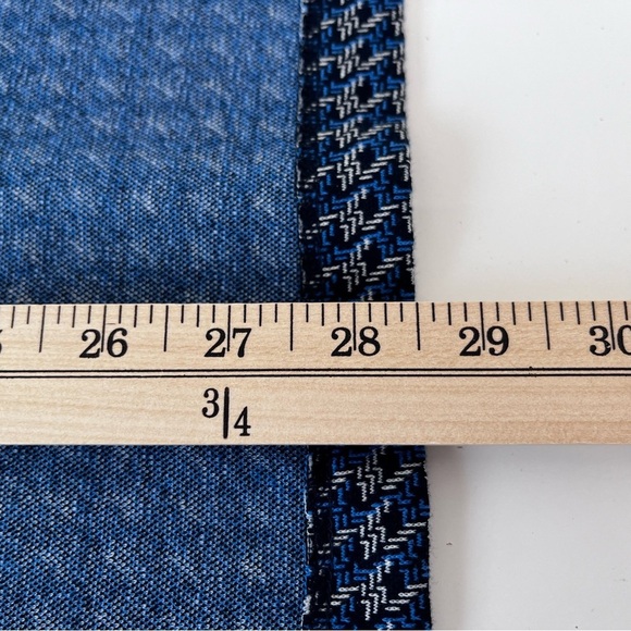 J.Jill Wearever Navy Blue Multi Print Jacket - Picture 11 of 13